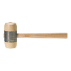 Martillo de madera con revest. metálico ORION, diámetro cab. 50 mm, mango fresn