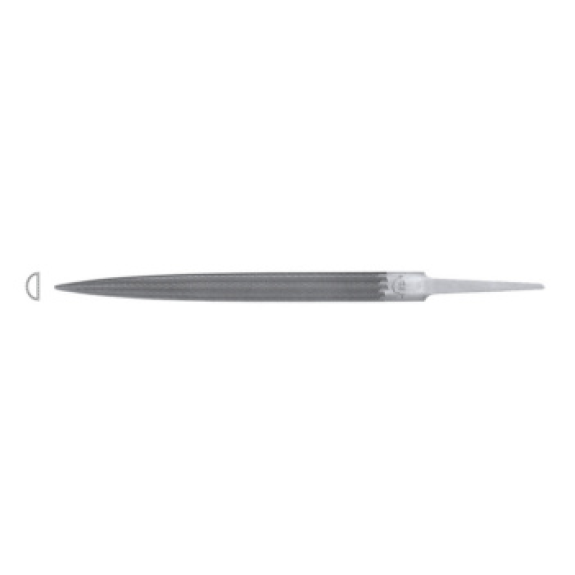 Lima mediacaña de precisión DICK, 150 mm, corte 3, forma estrecha-Leer más