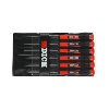 Juego limas de aguja DICK, 6 uds., 140 mm, corte 2, mango de 2 comp., en funda Juego limas de aguja DICK, 6 uds., 140 mm, corte 2, mango de 2 comp., en funda