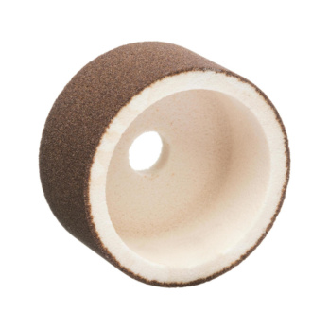 Muela de copa ORION 100 x 50 x 20 mm blanco, corindón especial, grano 60 ISO 52-Leer más