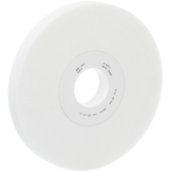 Formulaire disque abrasif plat 1 225x25x51mm blanc Corindón Grain spécial 80-Leggi tutto
