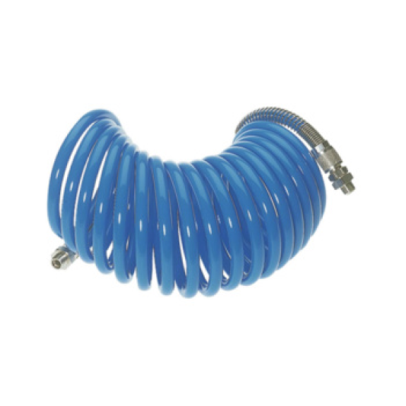 Manguera espiral 2,5 m de largo 8 mm AD rosca G1/4 pulgadas-Leer más