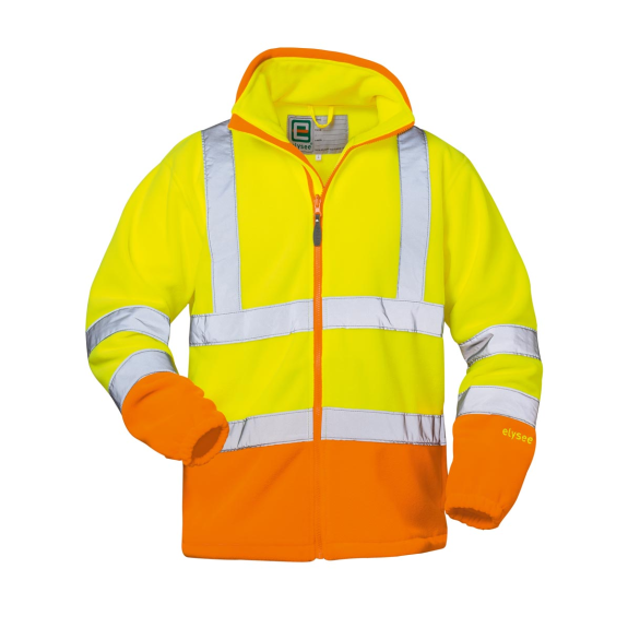 LEO Warnschutzfleecejacke Gelb/Orange Polarfleece Gr.S LEO Warnschutzfleecejacke Gelb/Orange Polarfleece Gr.S-Beschreibung lesen