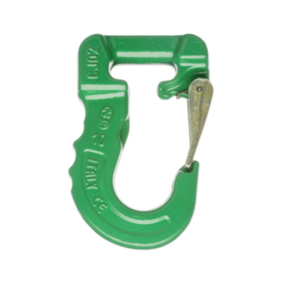 Hooks Sécurité de chargement pour les élingues, Capacité de chargement: WLL 4000 kg, gris-Leggi tutto
