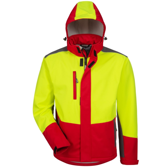 SCHLEHE WALDARBEITER SOFTSHELL-JACKE Gr.XXL , GELB/ROT/SCHWARZ SCHLEHE WALDARBEITER SOFTSHELL-JACKE Gr.XXL , GELB/ROT/SCHWARZ-Beschreibung lesen