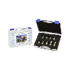 Set de llaves de dado ASW, 1/2" para hexágono interior, 9 pzs., SW 4 a 19 mm