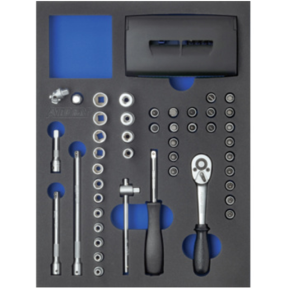 Insert en mousse dure vissé équipé d'un jeu de touches de navire 1/4 "-Leggi tutto
