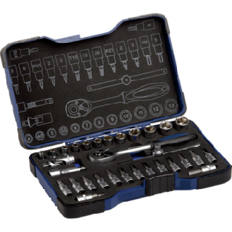 Llave de dado ORION, 1/4 pulg., 31 piezas, hexagonal-Leer más