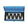Set de llaves de dado ATORN de 1/2", 9 piezas, hexagonal 5-17 mm Set de llaves de dado ATORN de 1/2", 9 piezas, hexagonal 5-17 mm