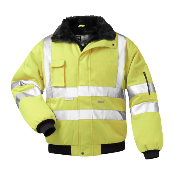 Friedrich, Protection d'avertissement - Jacket Pilot, EN 471/3, EN 14058, EN 340, Gelb, Gr.M-Lire la description