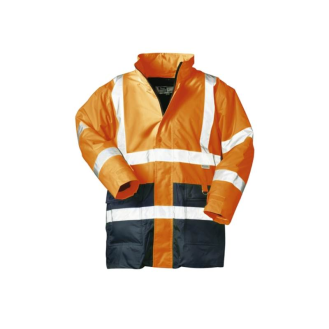 ALEXANDER, 2-in-1 Warnschutz-Parka, EN 471/3, EN 343/3, Orange, Gr.L-Beschreibung lesen
