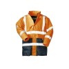 ALEXANDER, 2-in-1 Warnschutz-Parka, EN 471/3, EN 343/3, Orange, Gr.XL