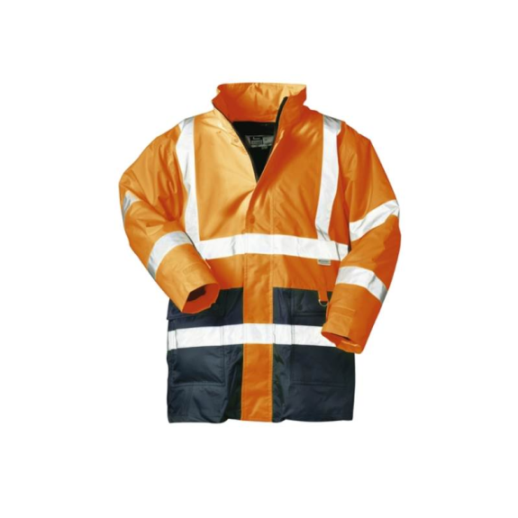 ALEXANDER, 2-in-1 Warnschutz-Parka, EN 471/3, EN 343/3, Orange, Gr.XL-Beschreibung lesen