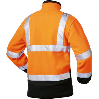 BENKT, Warnschutz-Fleecejacke, , EN 471/3, EN 340, Orange, Gr.S-Beschreibung lesen