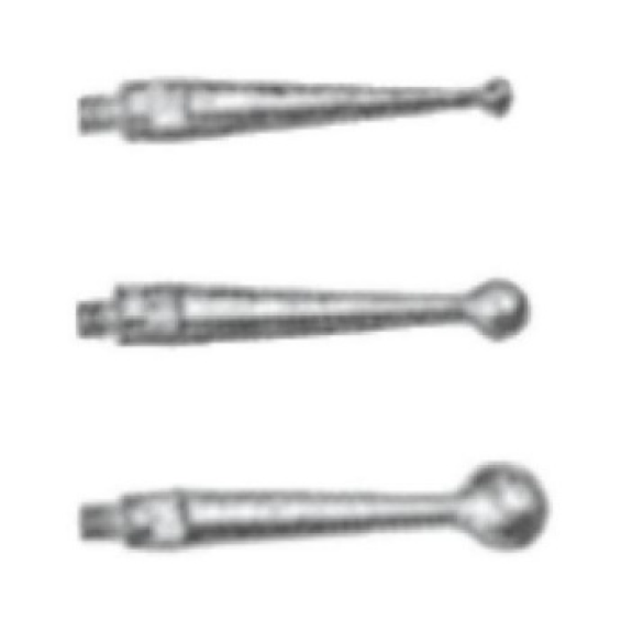 Sonda de medición TESATAST, 2 mm de diámetro, bola de metal duro, tipo Y60/2W-Leer más
