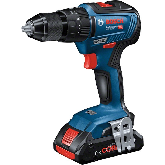 Set profesional taladro GSB 18V-55 + amoladora GWS 18V + 2 x 4.0 Ah + cargador + bolsa textil - BOSCH 0615990M4A-Leer más