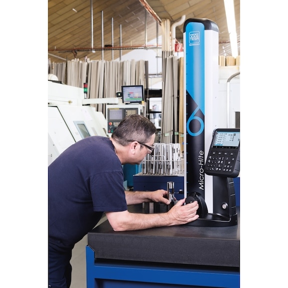 TESA MICRO-HITE 600 con accesorios estándar-Leer más