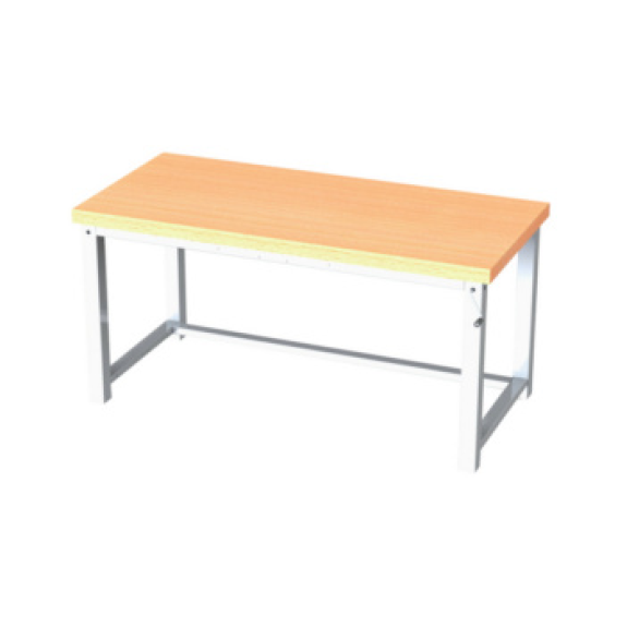 Banco trabajo erg. HK AnxFxAlt 1500 x 700 x 740-1040 mm, ajuste alt. RAL 7035-Leer más