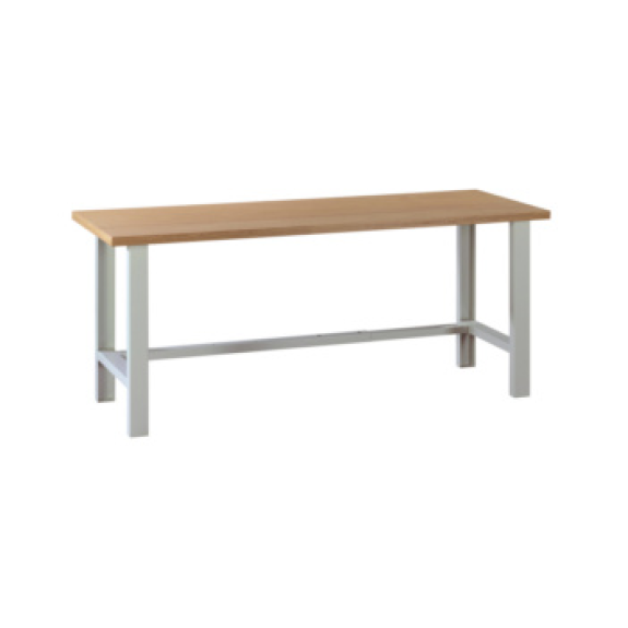 Banco trab. HK pan. haya mcz., 40 mm, LxFxAlt 1500x750x840 mm, RAL 7035/5010 Banco trab. HK pan. haya mcz., 40 mm, LxFxAlt 1500x750x840 mm, RAL 7035/5010-Leer más
