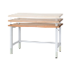 Banco trabajo erg. HK AnxFxAlt 2000 x 700 x 740-1040 mm, ajuste alt. RAL 7035