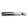 Conector ASW, 1/4" hexagonal en cuadradillo de 3/8", 50 mm de largo Conector ASW, 1/4" hexagonal en cuadradillo de 3/8", 50 mm de largo