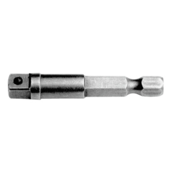 Conector ASW, 1/4" hexagonal en cuadradillo de 3/8", 50 mm de largo Conector ASW, 1/4" hexagonal en cuadradillo de 3/8", 50 mm de largo-Leer más