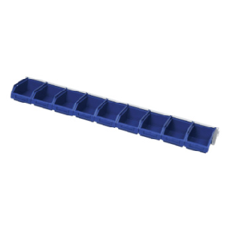 Barra de suspensión HK 470 mm con 4 cajas de almacenamiento, tamaño 4-Leer más