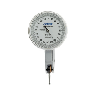 Palpador de palanca ATORN,escala 0,001 mm, rango de medición 0,2 mm, 40 mm-Leer más