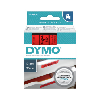 Cinta de etiquetado DYMO 19 mm x 7 m, negro sobre rojo Cinta de etiquetado DYMO 19 mm x 7 m, negro sobre rojo