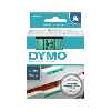 Cinta de etiquetado DYMO 19 mm x 7 m, negro sobre verde Cinta de etiquetado DYMO 19 mm x 7 m, negro sobre verde
