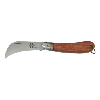 Cuchilla para correa, 185 mm, plegable, con empuñadura de madera Cuchilla para correa, 185 mm, plegable, con empuñadura de madera