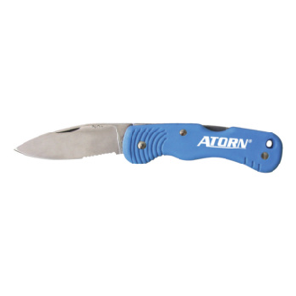 Cuchillo de trabajo ATORN, 190 mm, con mango azul-Leer más