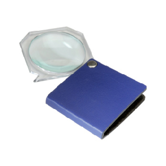 Lupa plegable ORION, aumento de 3.5x, diámetro de la lente 50 mm-Leer más