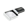 Lámpara de lupa LED ESCHENBACH, aumento de 4x, lente rectangular de 75x50 mm