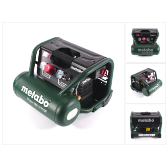 Compresor METABO Power 180-5 W O, potencia de aspiración de 160 l/min-Leer más