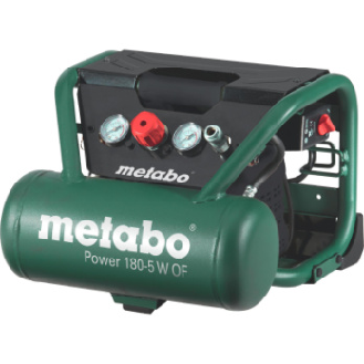 Compresor METABO Power 180-5 W O, potencia de aspiración de 160 l/min-Leer más