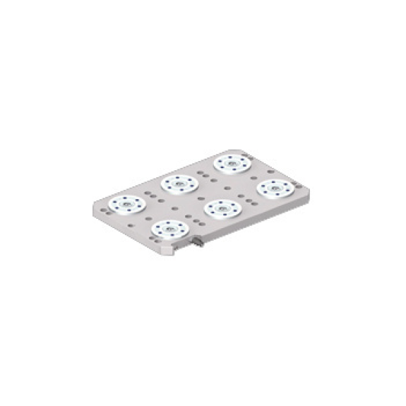 Stazione di fissaggio ATORN Multi-Fix K10.2 con sistema di fissaggio Zero-Point-Leggi tutto