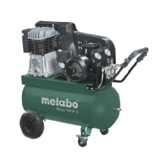 Compresor METABO Mega 700-90 D, sist. aire comprimido port., acc. correa trapez-Leer más