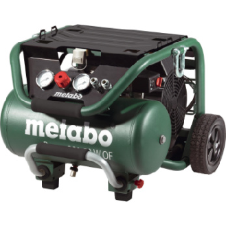 Compresor neumático METABO Power 400-20 W OF, potencia aspiración de 330 l/min-Leer más