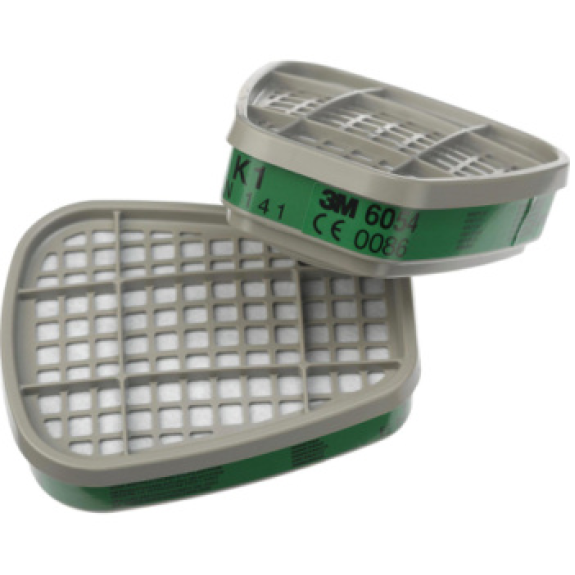 Filtro para gases y mezcla  6035, filtro P3R, paquete de 20-Leer más