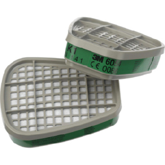 Filtro para gases y mezcla  6035, filtro P3R, paquete de 20-Leer más