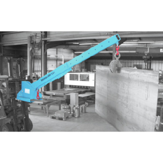Cargador telescópico tipo KTH 2,5 diseño ajust. carga máx. 560-2500 kg RAL 5012-Leer más