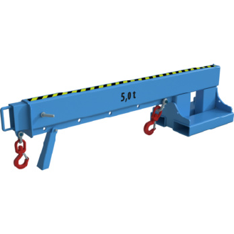 Cargador telescópico tipo KT 5,0 diseño rígido carga máx. 950-5000 kg RAL 5012-Leer más