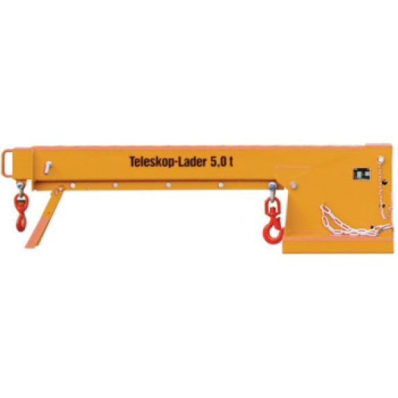 Caricatore telescopico KT 2.5 - Design rigido, carico massimo di 560-2500 kg, braccio telescopico, inclinazione orizzontale-Leggi tutto