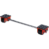 Conjunto de ruedas de transporte 3 t ajustables