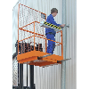 Cajón de seguridad tipo SIKO soporte lado ancho LxAnxAlt 1090x1200x1885 mm