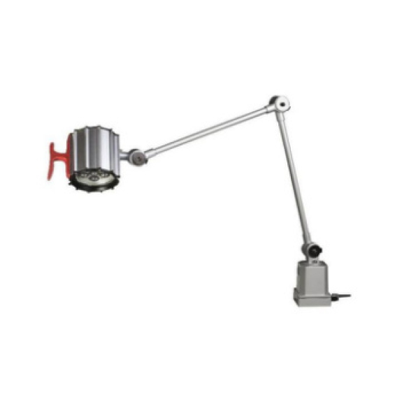 Lámpara articulada LED 6x1 W, brazo art, clase prot. IP 65, convert. 120-277 V Lámpara articulada LED 6x1 W, brazo art, clase prot. IP 65, convert. 120-277 V-Leer más