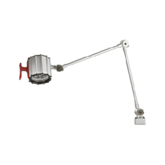 Lámpara articulada LED 6x2 W, brazo articulado, IP 65, conector CA/CC de 24 V-Leer más