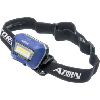 Lámpara cabeza ATORN LED, funciona con batería, int. sensor, cable de carga USB