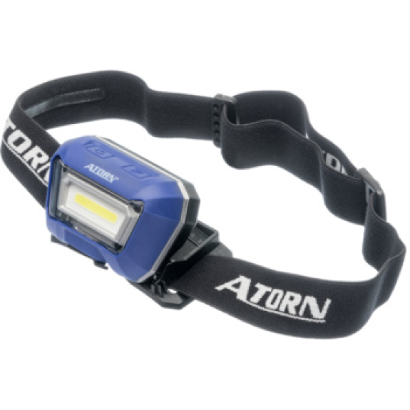 Lámpara cabeza ATORN LED, funciona con batería, int. sensor, cable de carga USB-Leer más